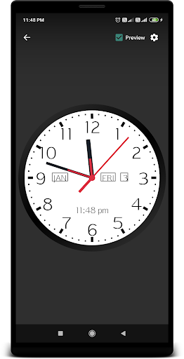 Analog Clock Live Wallpaper PC