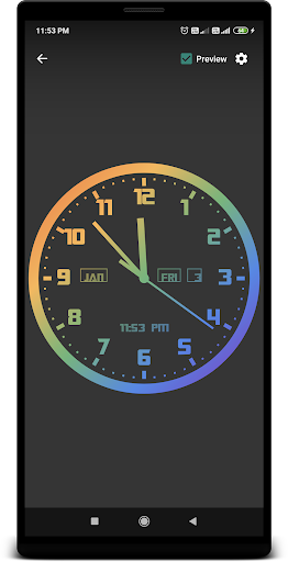Analog Clock Live Wallpaper PC
