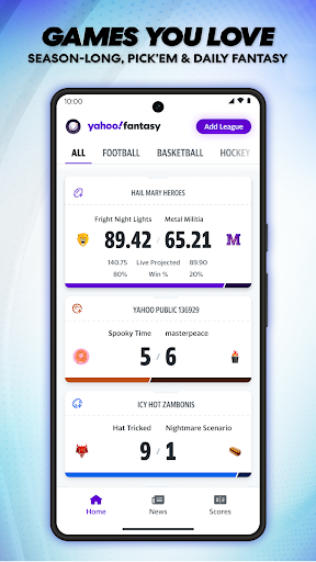 Yahoo Fantasy Football, Sports PC