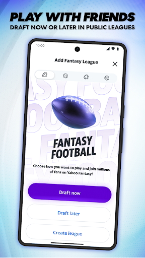 Yahoo Fantasy Football, Sports