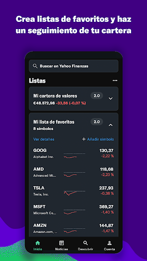 Yahoo Finanzas PC