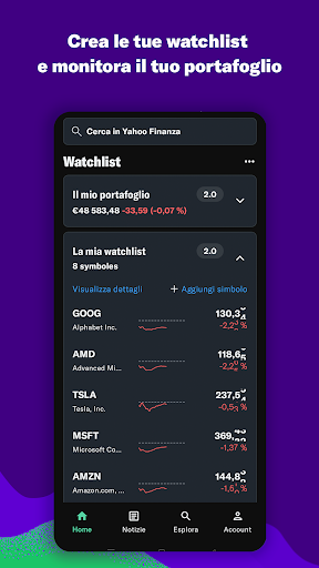 Yahoo Finanza PC