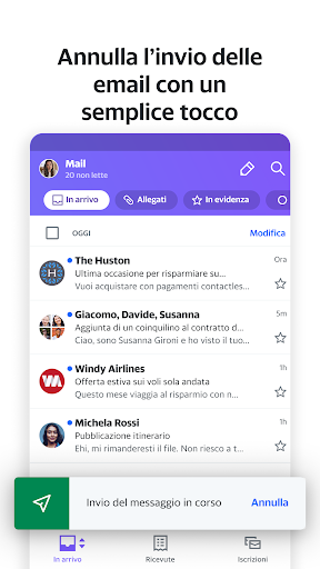 Tutto in ordine con Yahoo Mail