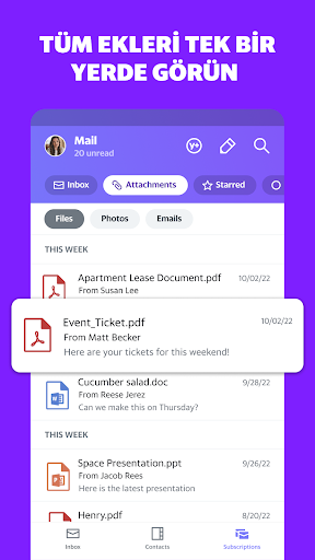 Yahoo Mail – Organize Kalın! PC