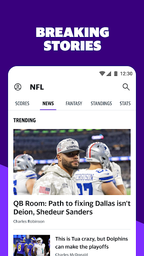 Yahoo Sports: Scores & News ПК