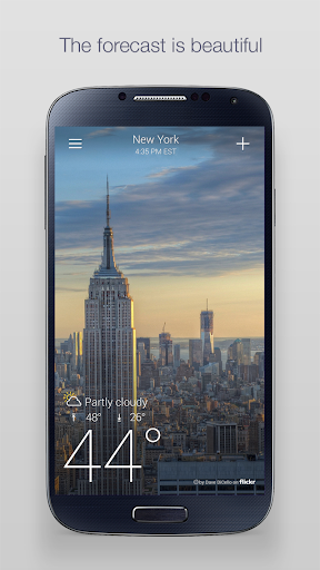 Yahoo Weather PC版