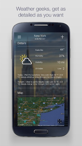 Yahoo Weather PC版