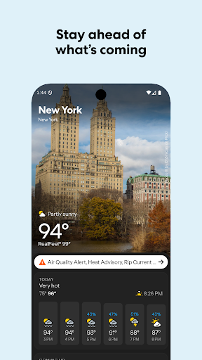Yahoo Weather PC版