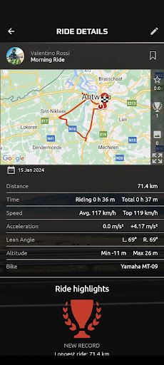 MyRide – Motorcycle Routes