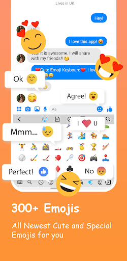 Emoji Keyboard: Fonts, Emojis