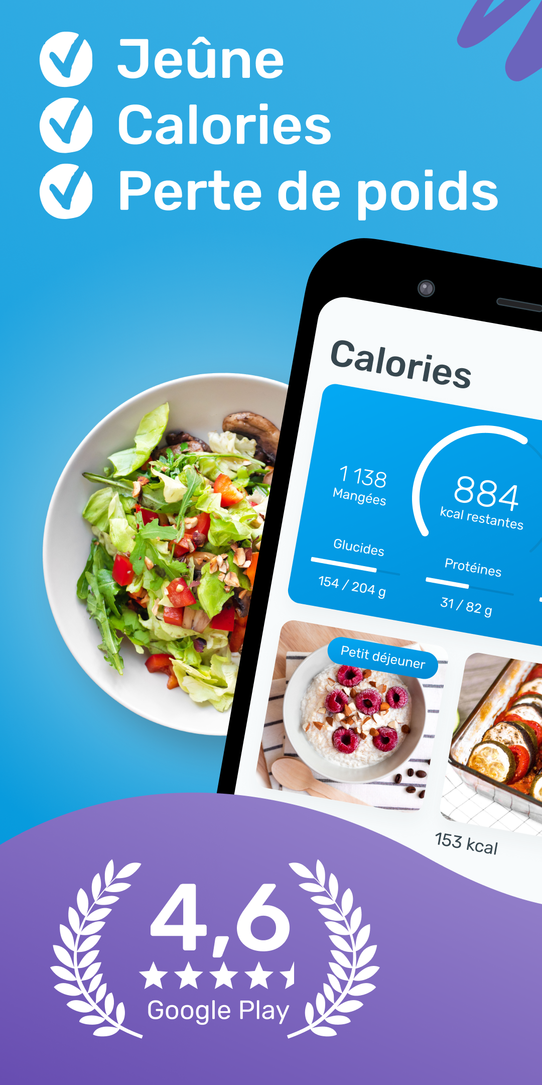 YAZIO: Compteur de Calories pour Régime et Maigrir PC