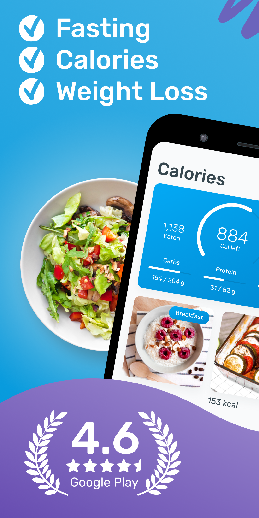 Download YAZIO Calorie Counter, Nutrition Diary & Diet Plan on PC with MEmu