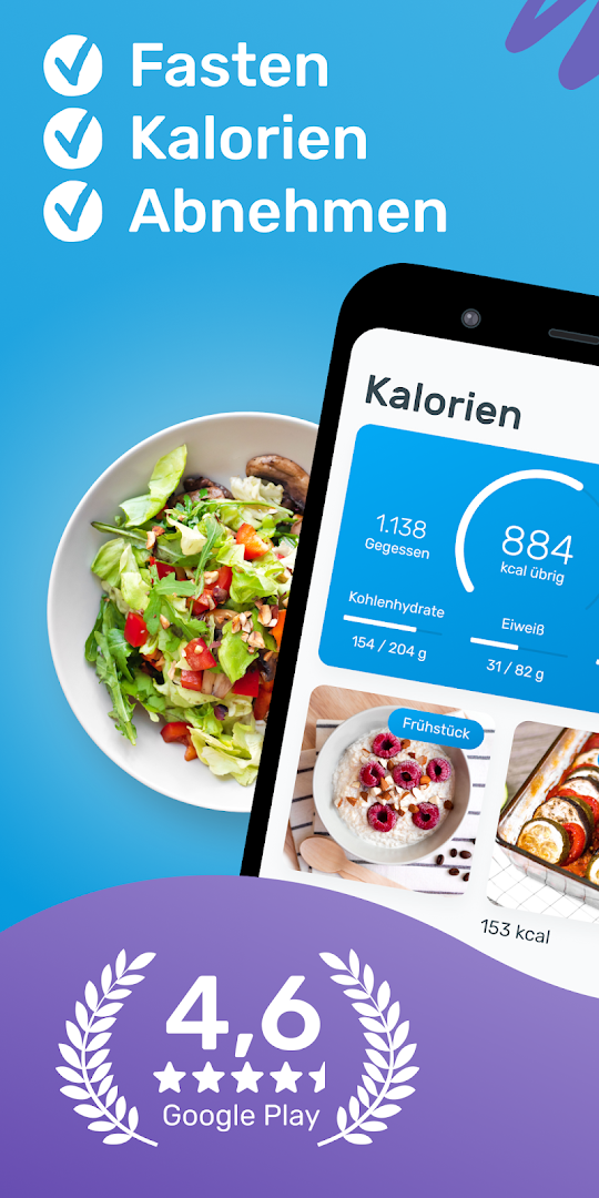 YAZIO Kalorienzähler: Ernährungsplan zum Abnehmen PC
