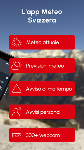 Allarme Meteo: Tempo Svizzera PC