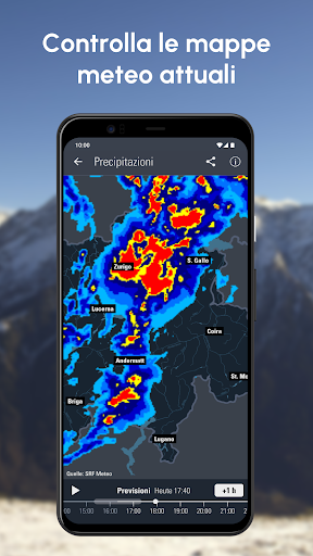 Allarme Meteo: Tempo Svizzera PC