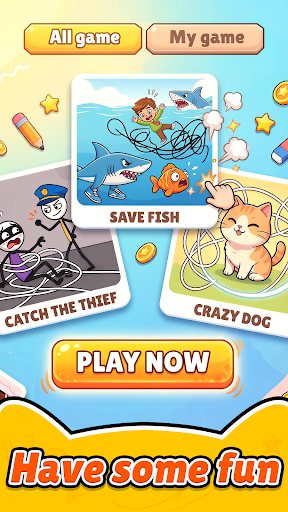 One Line Games: Puzzle Fun الحاسوب