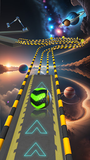 Space Rolling Balls Race PC