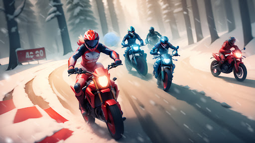 Motocross Bike Racing Game الحاسوب