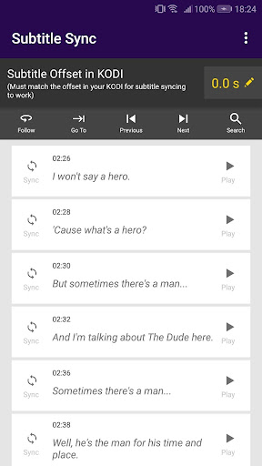 Subtitle Sync for KODI - Fix s PC