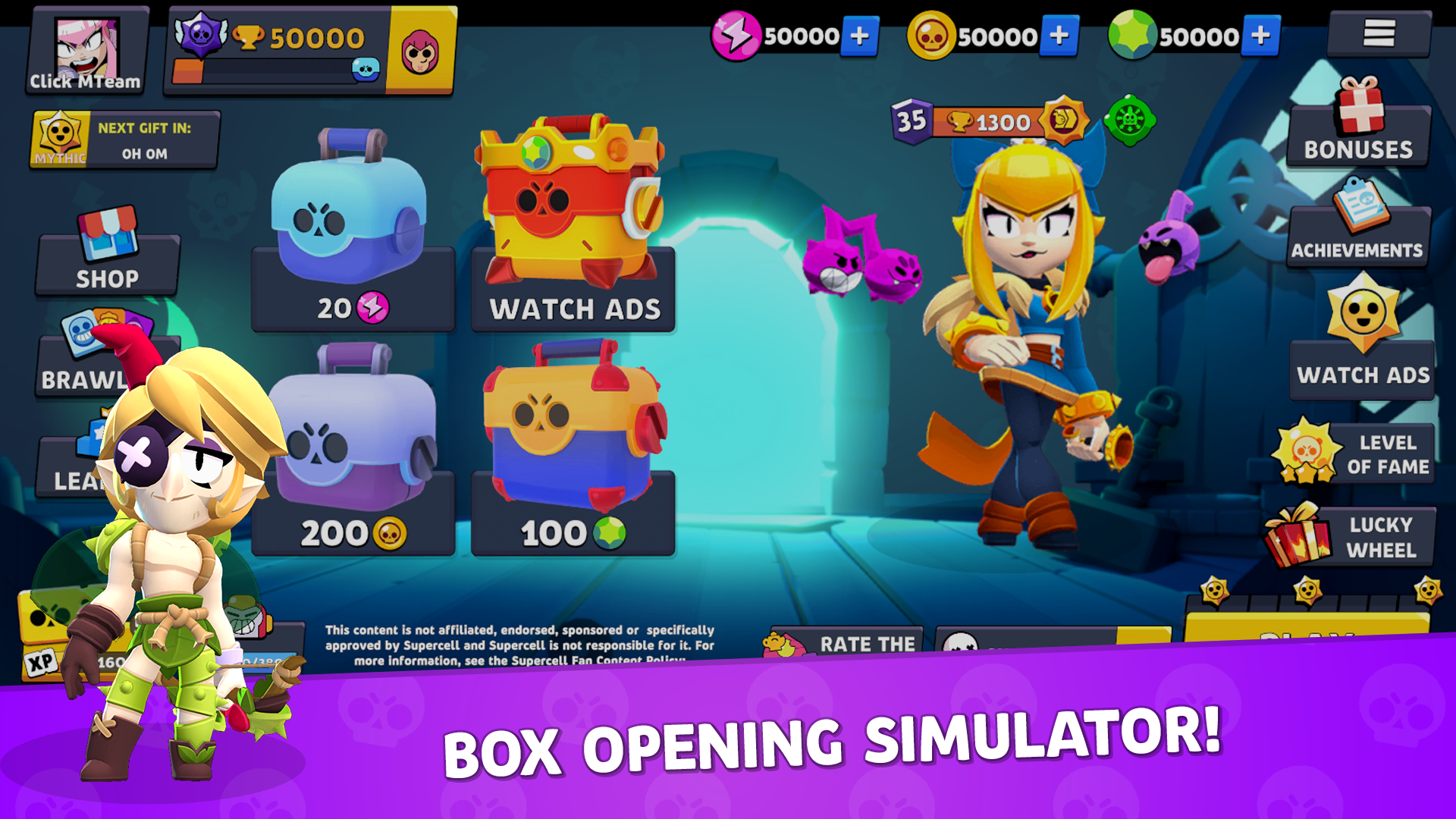 Download Brawl Box Stars Simulator on PC with MEmu