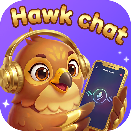 Hawk-Voice Group Chat Rooms پی سی
