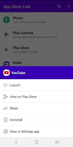 ایپ اسٹور کا لنک پی سی