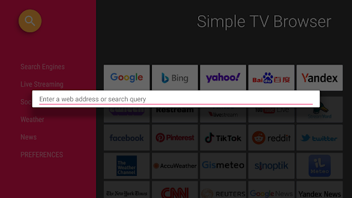 komputer Simple TV Browser