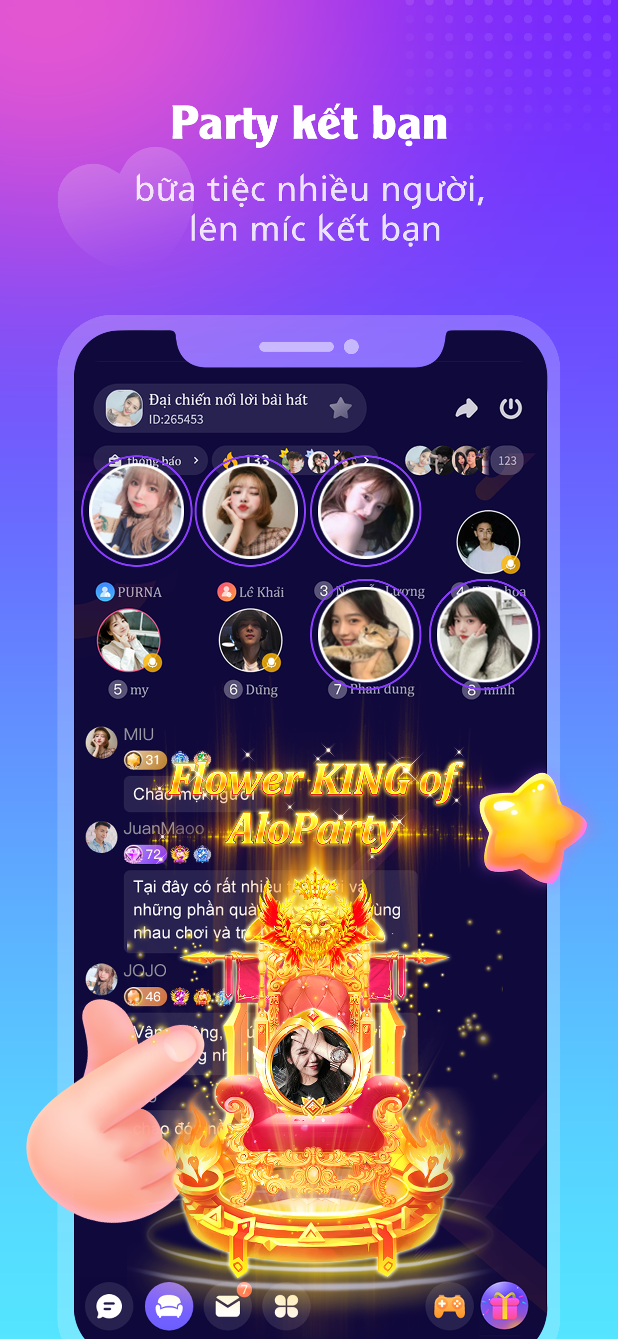 AloParty-- Chat & Voice party PC