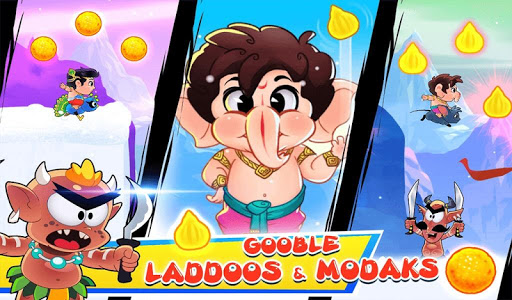 बेबी गणेश - मिठाई रश PC