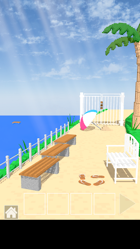 脱出ゲーム　道とベンチ PC