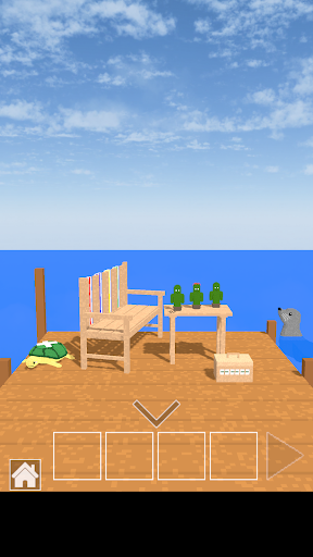 脱出ゲーム　道とベンチ PC