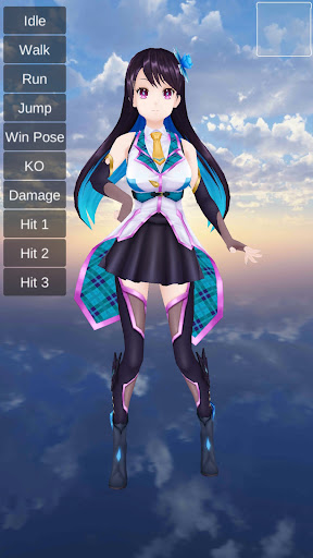 3Dアニメキャラクター - 美少女シミュレーション PC版