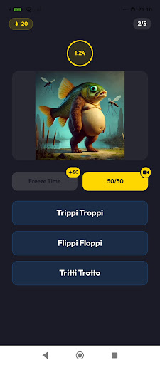 AI Brainrot Quiz -Italian Meme PC