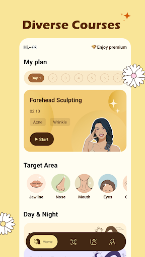 FaceGlow:Face Yoga & Skincare الحاسوب