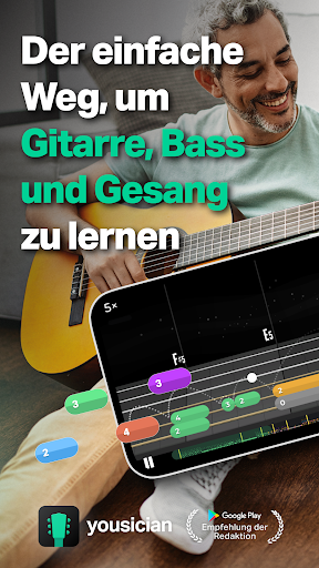 Yousician: Gitarre & Bass PC