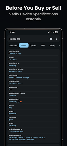 komputer Device Info: System & CPU Info