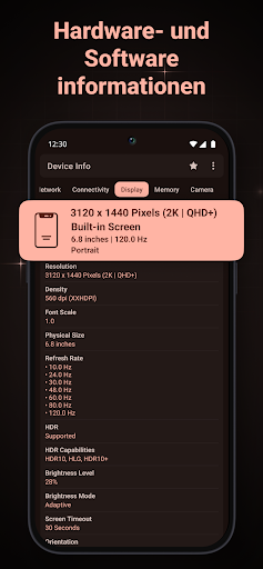 Geräteinfo:System-und CPU-Info