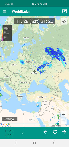 Radar de chuva mundial para PC