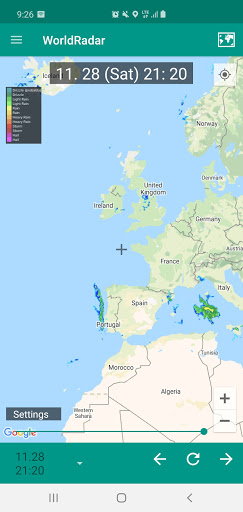 Radar de chuva mundial para PC