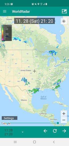 Radar de chuva mundial para PC