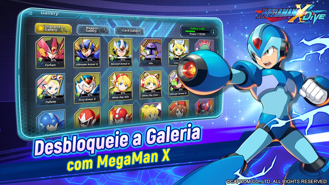 MEGA MAN X DiVE - MOBILE para PC