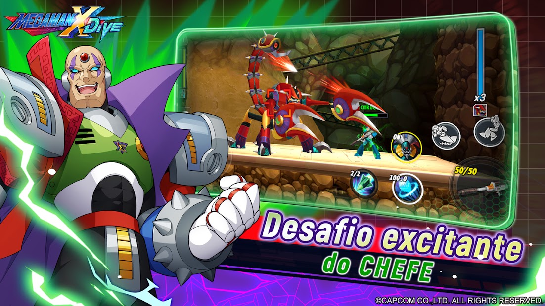 MEGA MAN X DiVE - MOBILE para PC