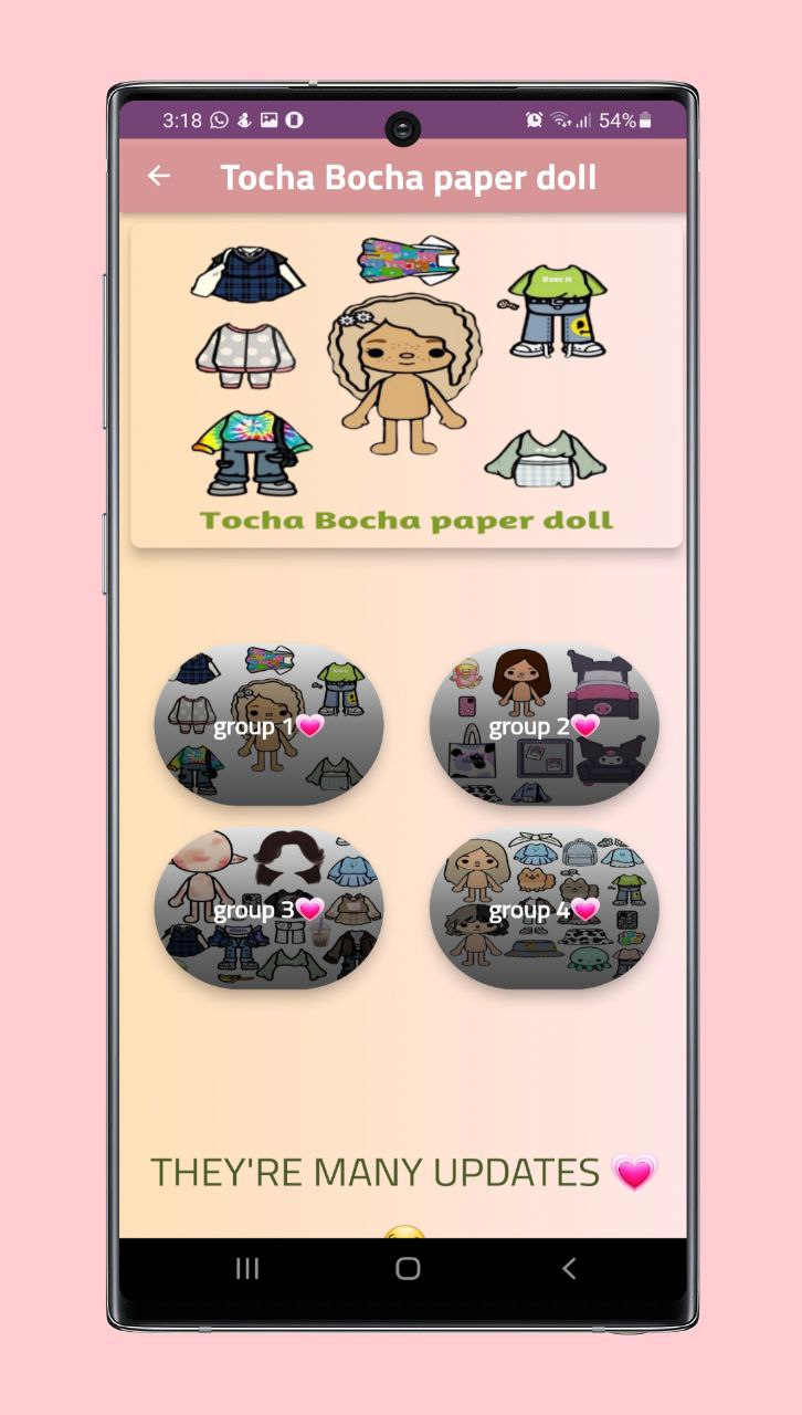 Toca Boca Paper Doll Ideas PC