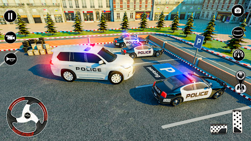 parking Policja samochód Gry PC