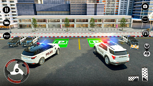 parking Policja samochód Gry PC
