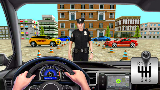 parking Policja samochód Gry PC