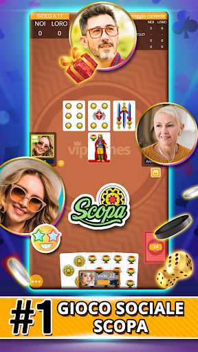 VIP Games: Scopa Gioco Online