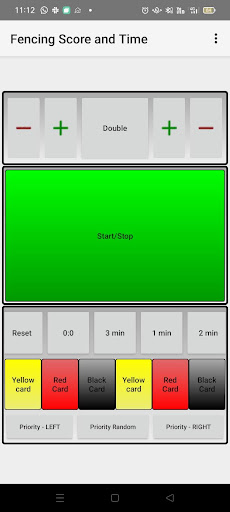 Fencing score and time PC