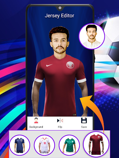 Football Jersey Maker App পিসি