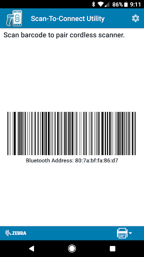 Scan-To-Connect (STC) Utility
